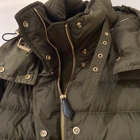 Burberry Jackets & Coats | Burberry Harrowden Quilted Down Coat In Dark Olive Xxl | Poshmark